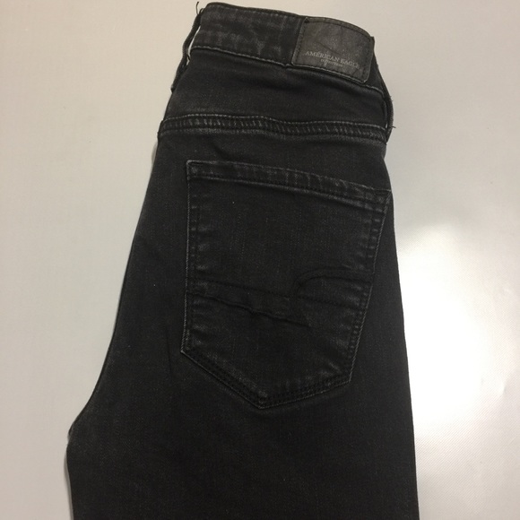 American eagle super high waist skinny jeans